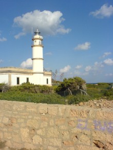 der Leuchtturm am Cap Ses Salines